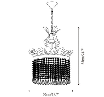Lustre Crinoline — Plans de dimensions 1