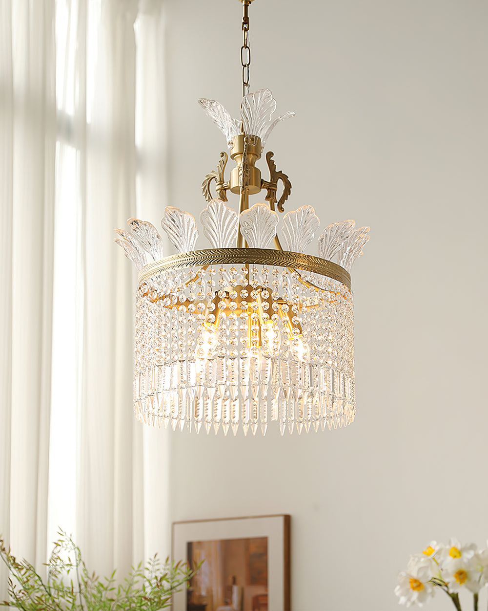 Crinoline Chandelier – detail 2