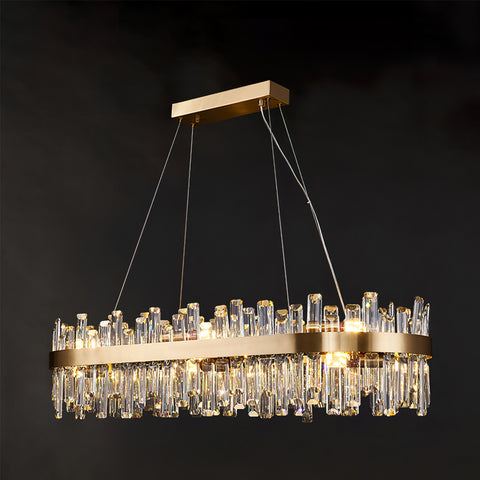 Crystal Statement Chandelier – detail 19