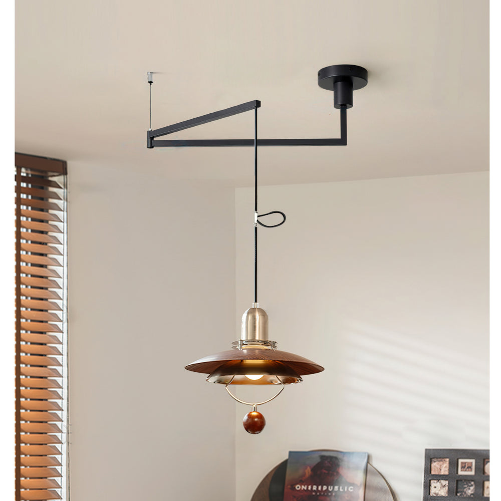 Cullen Swing Arm Pendant Light – detail 2