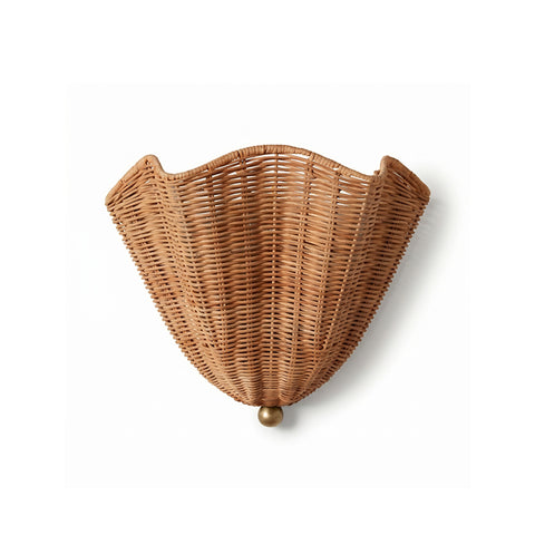 Sarasota Rattan Wall Sconce – detail 14