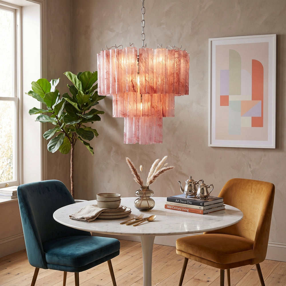 Rhodes Glass Chandelier – detail 2