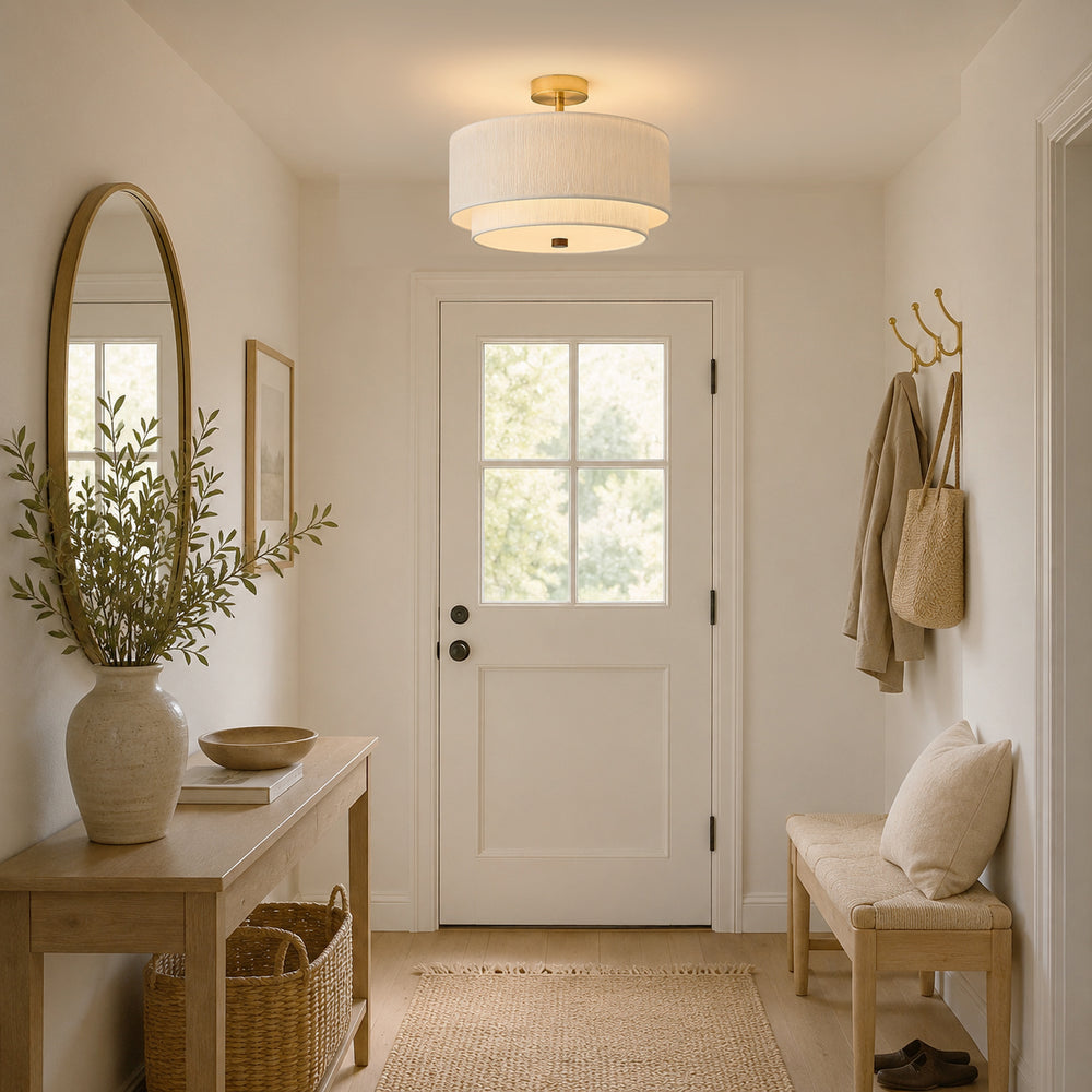 Elodie Drum Semi Flush Mount – detail 2