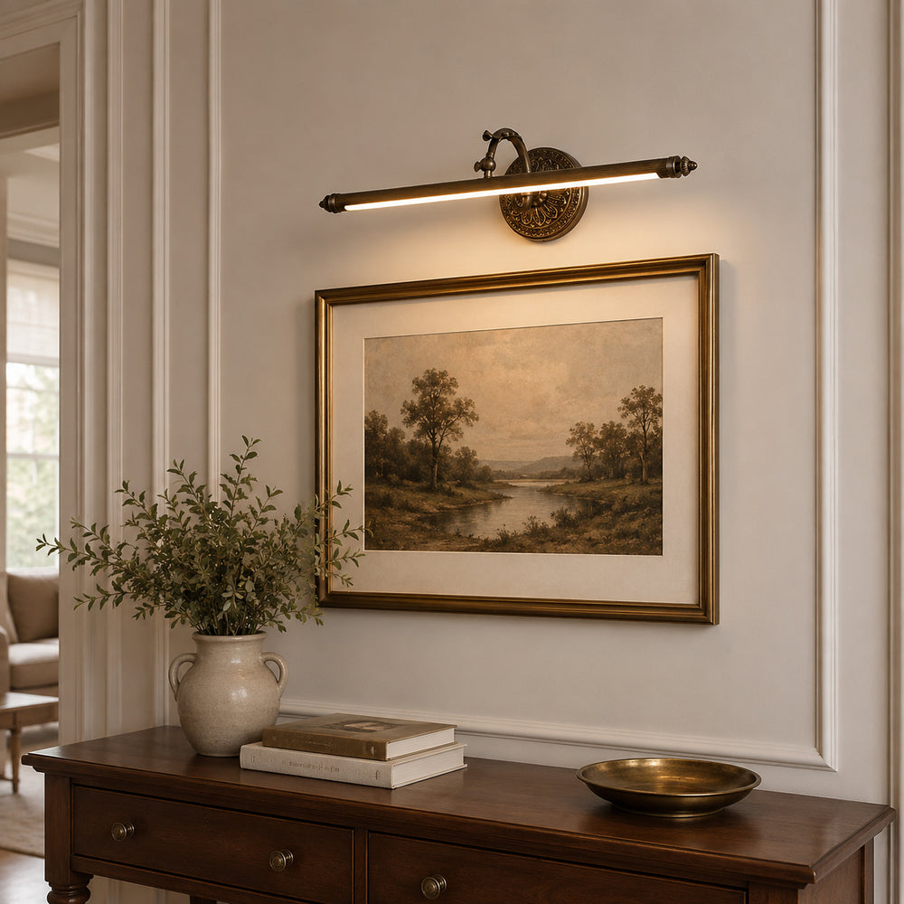 Ellesmere Brass Wall Sconce – detail 2