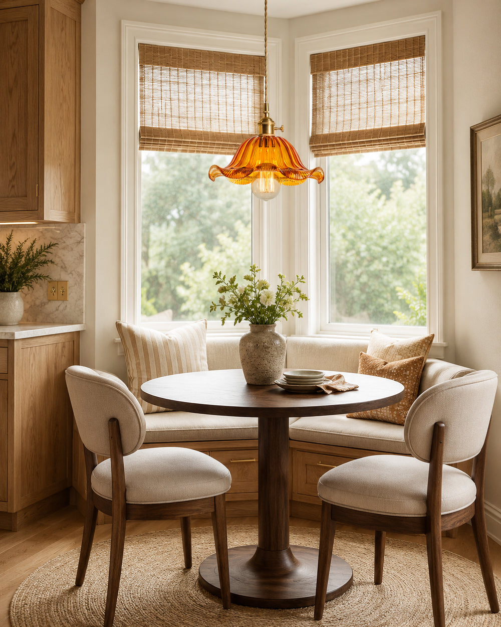 Cleo Glass Pendant Light – detail 2