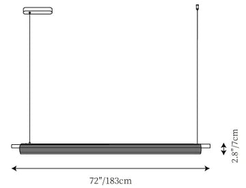 Trisel Chandelier — Dimension drawings 1
