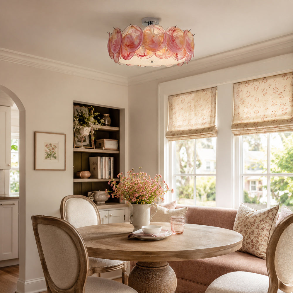 Camden Glass Semi-Flush Mount – detail 3