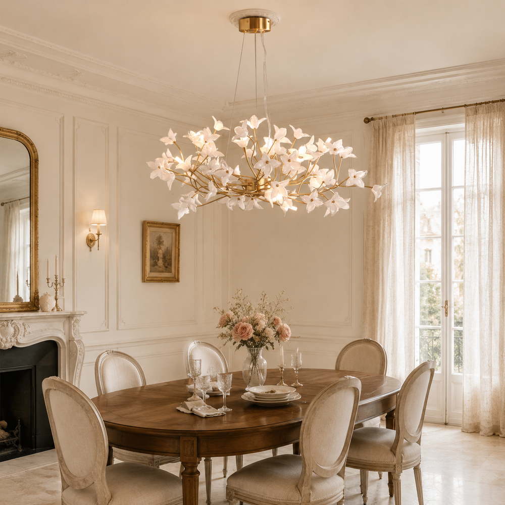 Jasmine Branch Chandelier – detail 2
