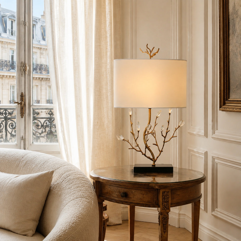 Sylvia Brass Table Lamp – detail 2