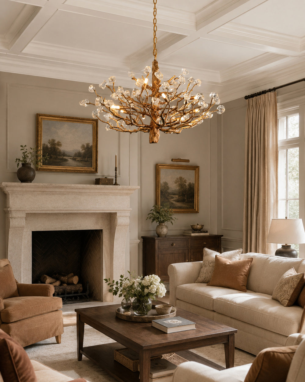 Gemstone Branch Chandelier – detail 2