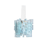 Stagger Cast Glass Chandelier