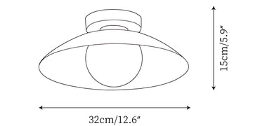 Danoise Ceiling Lamp — Dimension drawings 1