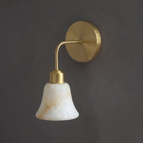 Daphne Pastel Alabaster Wall Sconce