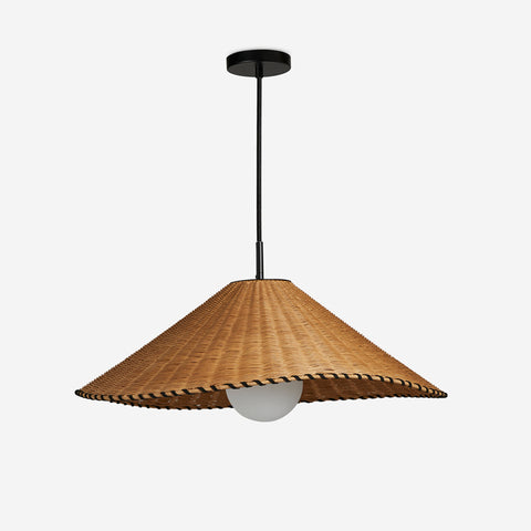 Malibu Rattan Pendant Light – detail 15