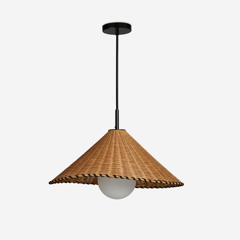 Malibu Rattan Pendant Light – detail 14