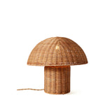Aero Rattan Mushroom Table Lamp