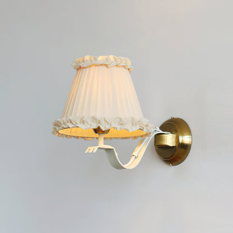 Chantal Ruffle Wall Sconce – detail 12