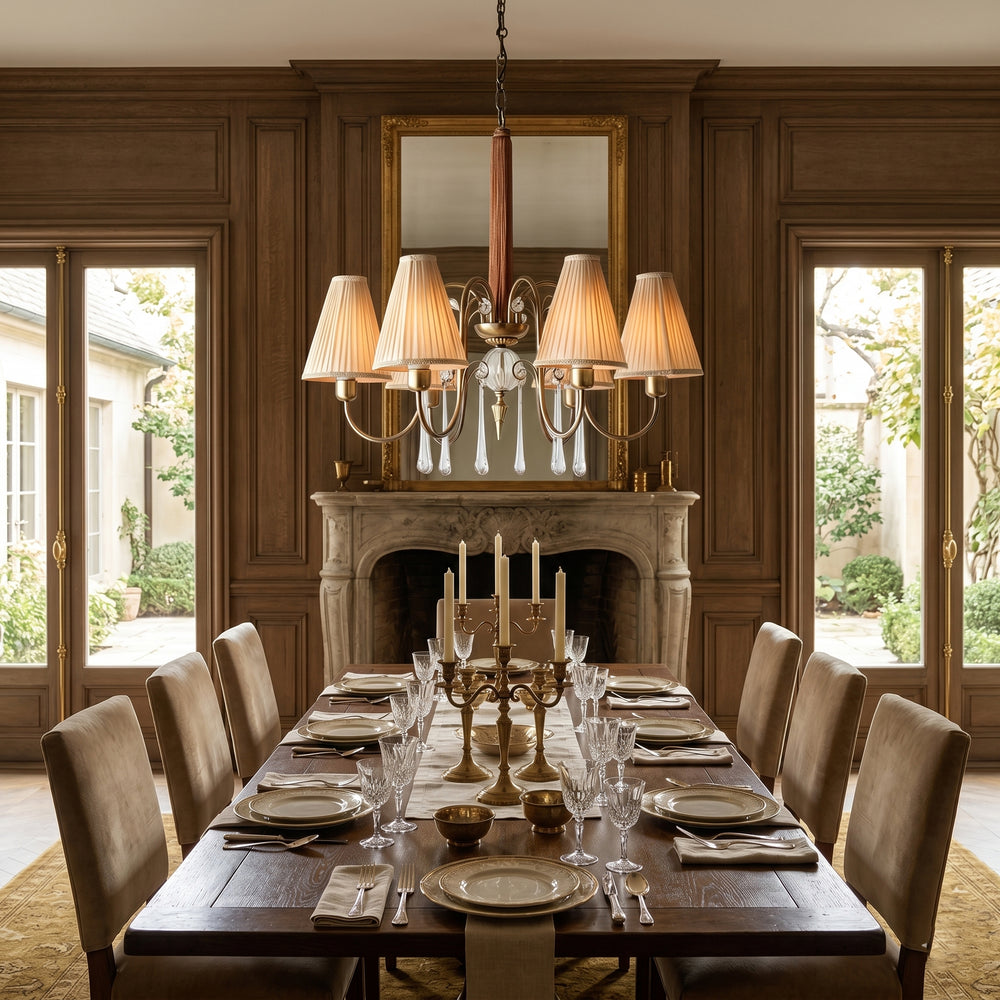 Chateaux Crystal Chandelier – detail 2