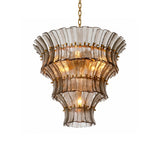 Fontana Charcoal Glass Chandelier