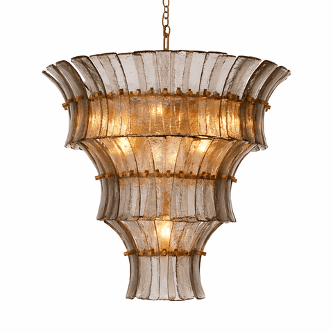 Fontana Charcoal Glass Chandelier – detail 13
