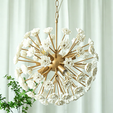 Gillian Botanical Sputnik Chandelier – detail 7