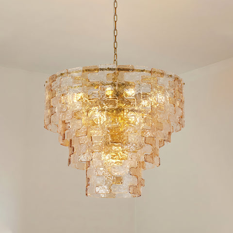 Jigsaw Glass Chandelier – detail 14