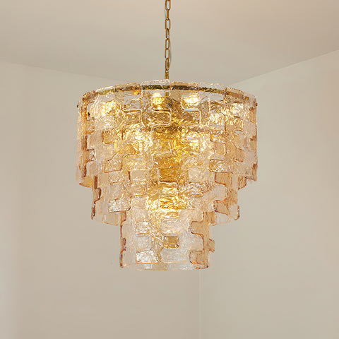 Jigsaw Glass Chandelier – detail 16