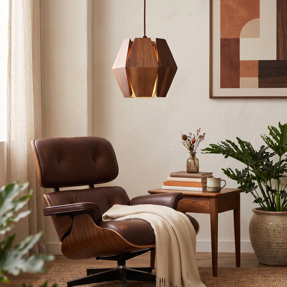 Kaden Wood Pendant Light – detail 2