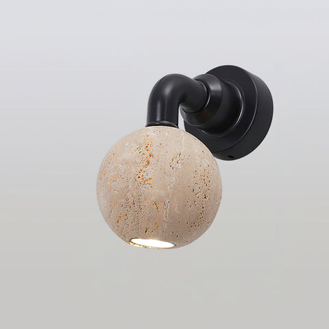 Kiran Travertine Wall Light – detail 12