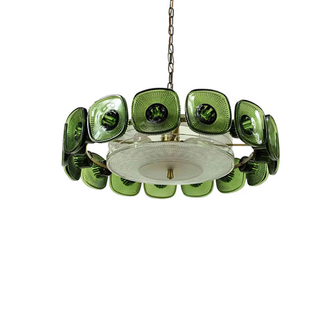 Lennox Glass Ring Chandelier – detail 15
