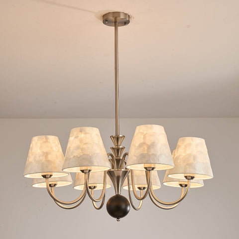 Maeve Capiz Chandelier – detail 12