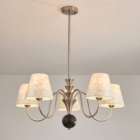 Maeve Capiz Chandelier – detail 7