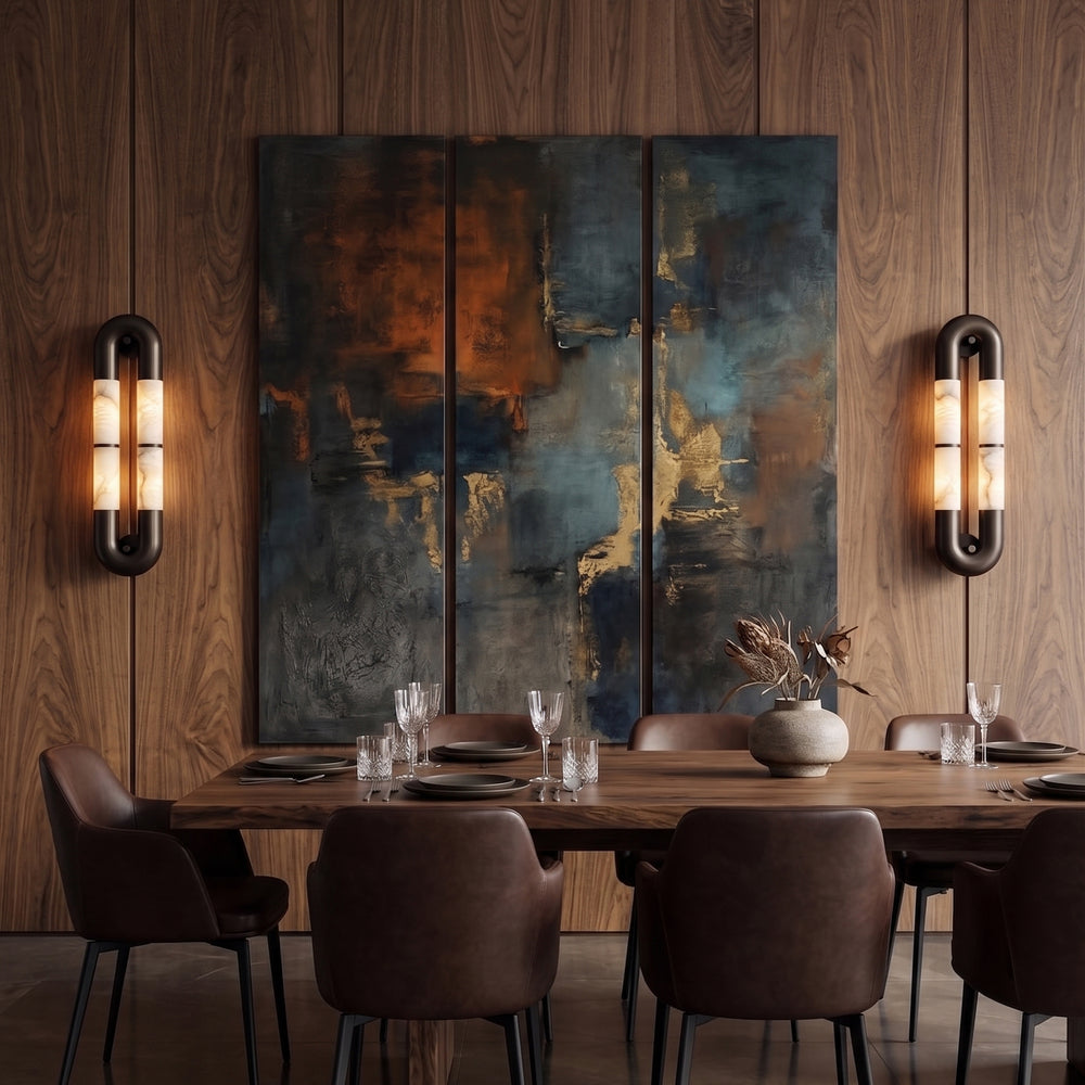 Mirabelle Alabaster Wall Sconce – detail 2