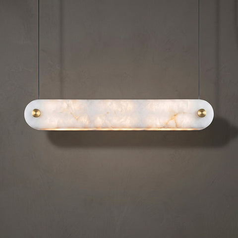 Monroe Linear Alabaster Chandelier – detail 10