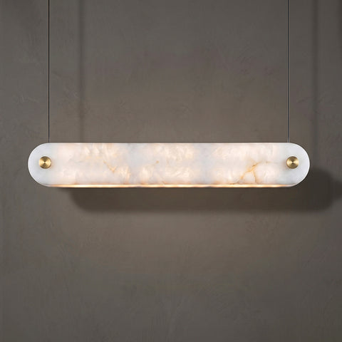 Monroe Linear Alabaster Chandelier – detail 11