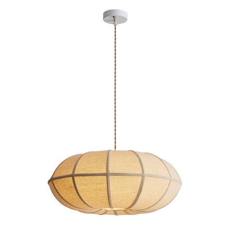 Montecito Fabric Pendant Light – detail 23
