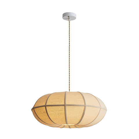 Montecito Fabric Pendant Light – detail 24
