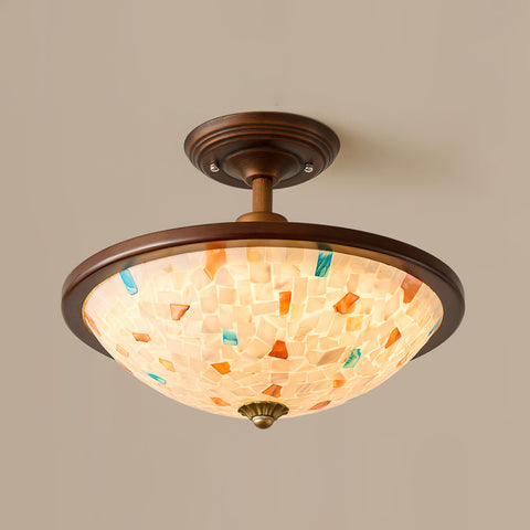 Monterey Capiz Mosaic Ceiling Mount – detail 9