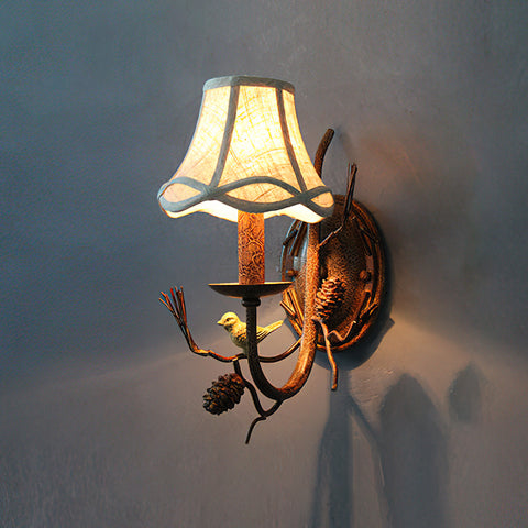 Pinecone Bird Wall Lamp – detail 18
