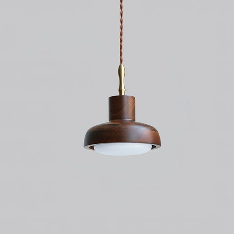 Silas Walnut Pendant Light – detail 9