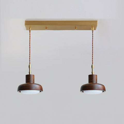 Silas Walnut Pendant Light – detail 10