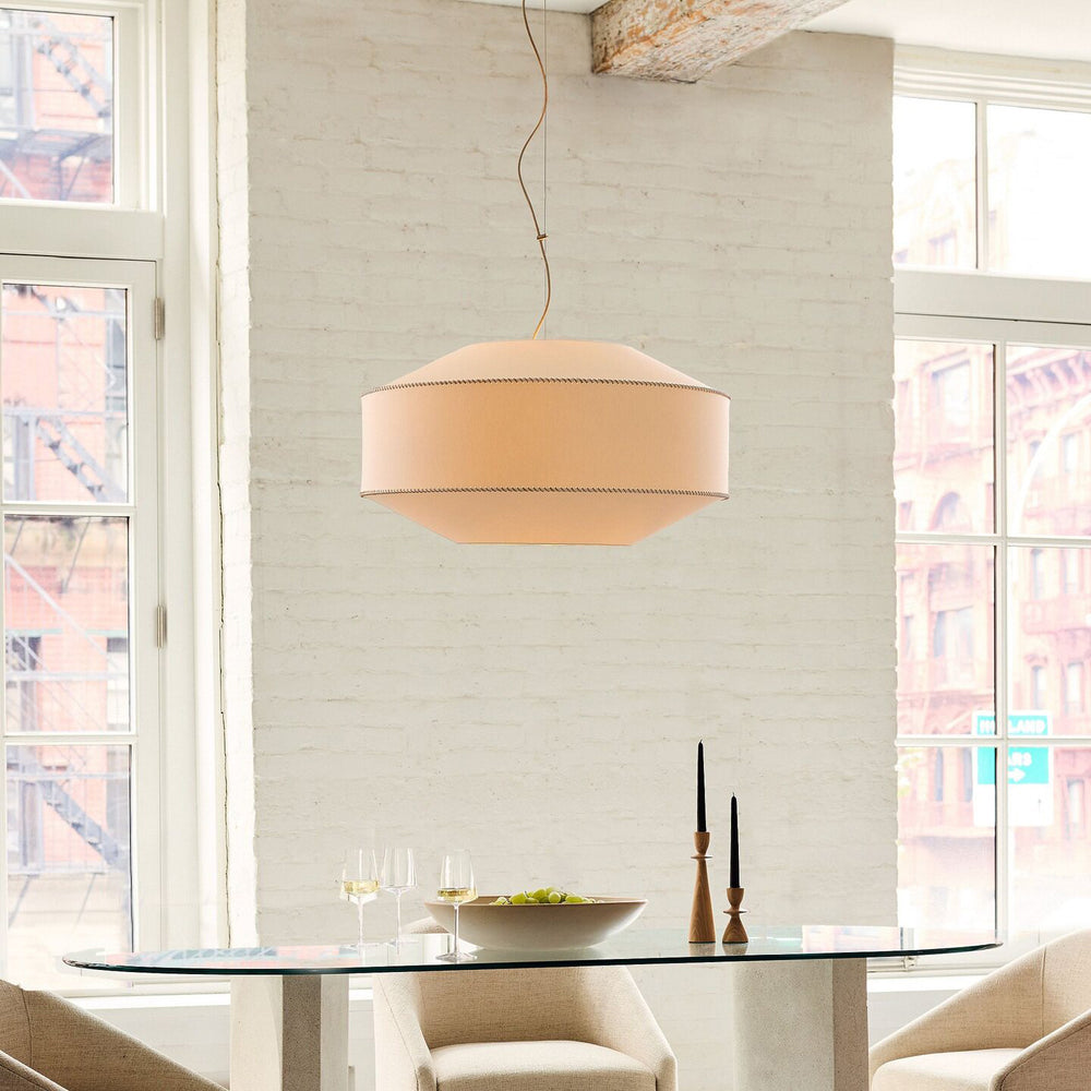 Sloane Whipstitch Pendant Light – detail 2