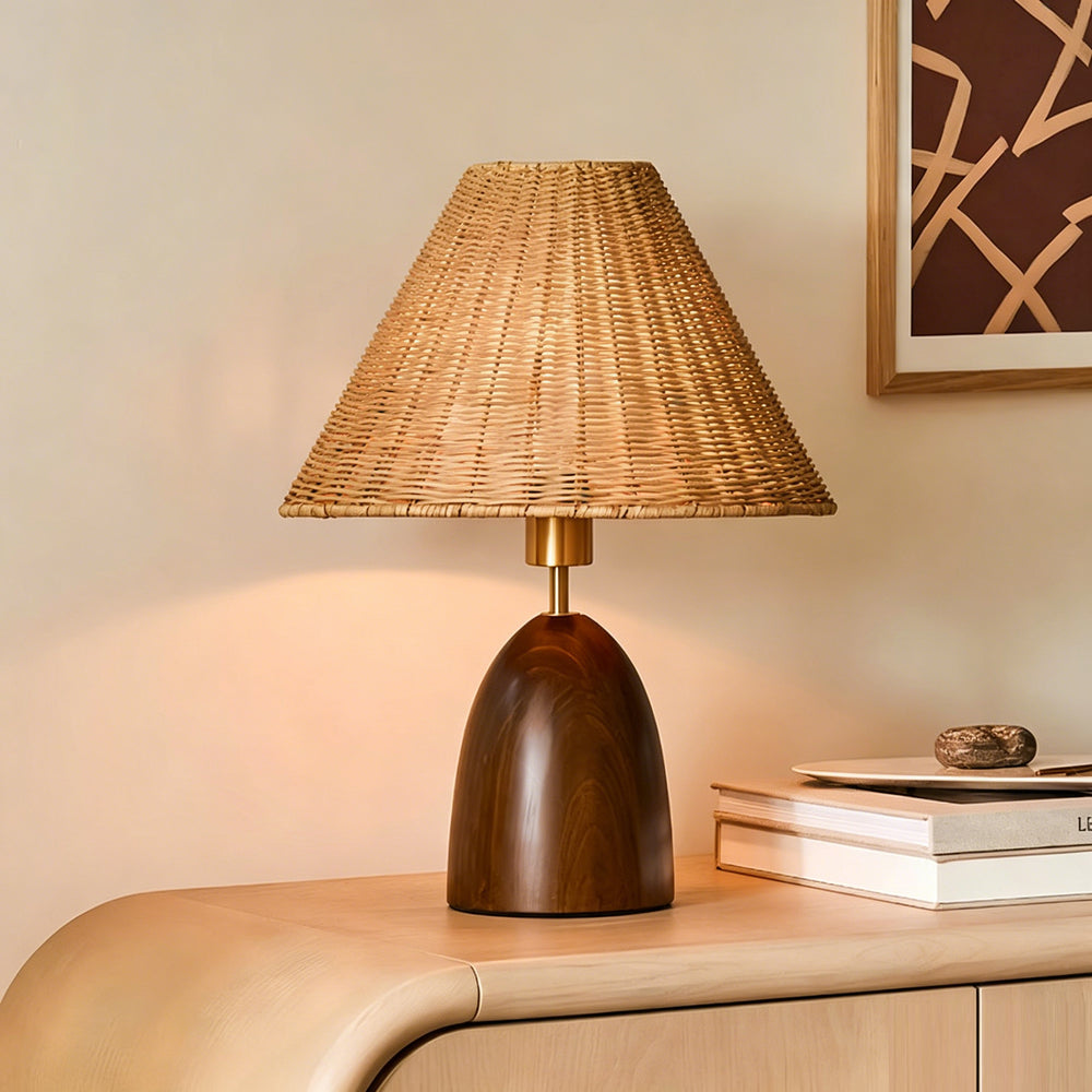 Suri Rattan Table Lamp – detail 2