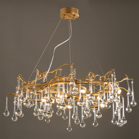 Teardrop Branch Chandelier – detail 21