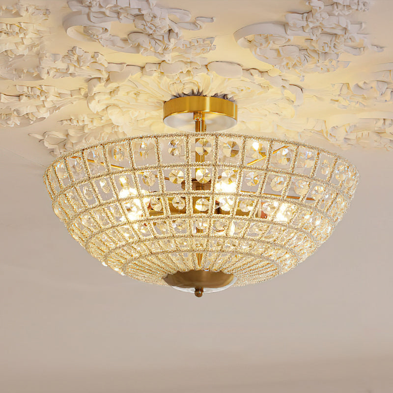 Devan Crystal Ceiling Light – detail 2