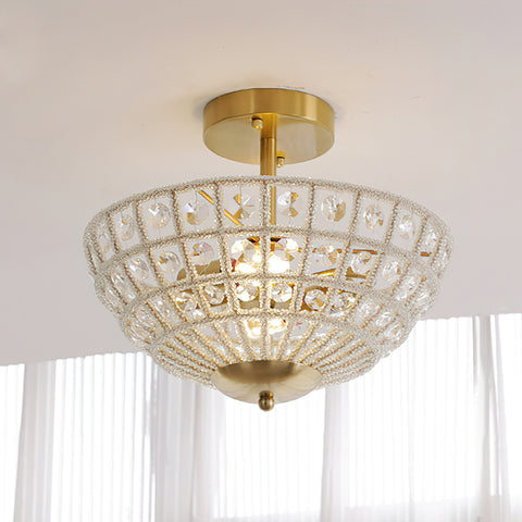 Devan Crystal Ceiling Light – detail 3