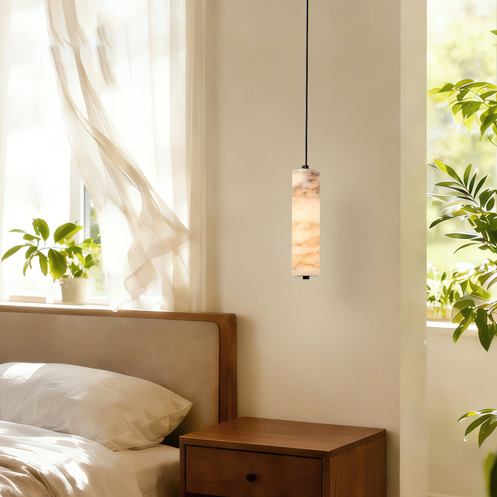 Devane Alabaster Pendant Light – detail 2