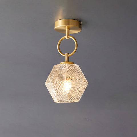 Diamond Cut Art Deco Ceiling Light – detail 27