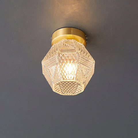 Diamond Cut Art Deco Ceiling Light – detail 28