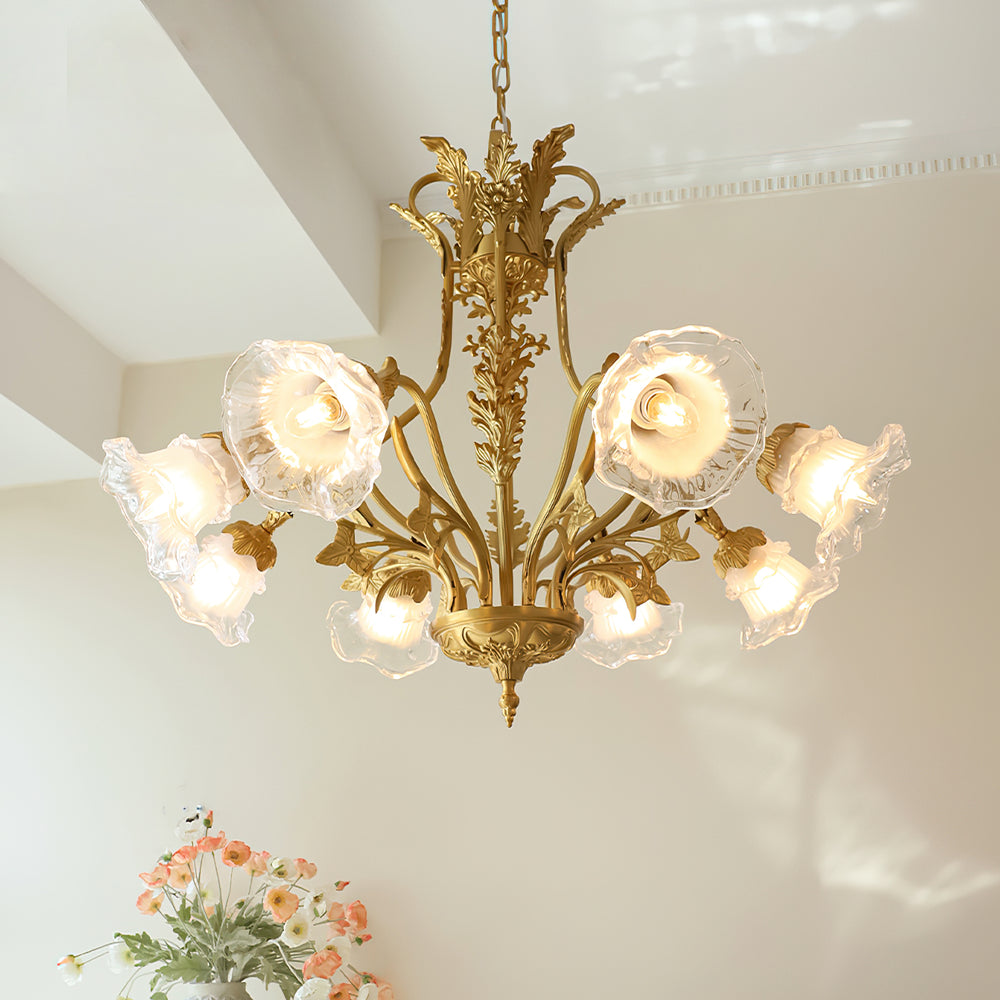 Dore Flower Chandelier – detail 2